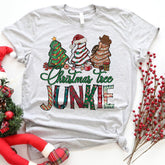 Personalized Christmas T-Shirt Junkie